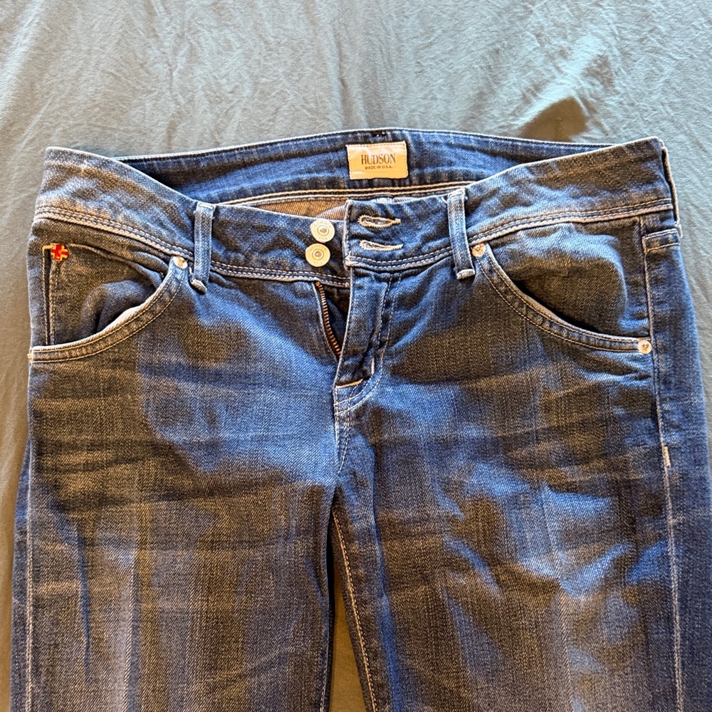 Hudson Jeans Women’s Medium Blue Boot-Cut Denim